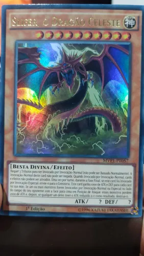 Slifer + 40 holográficas + Lata de Yu-Gi-Oh.