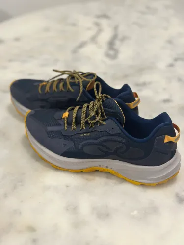 Tênis Olympikus Neblina azul/amarelo
