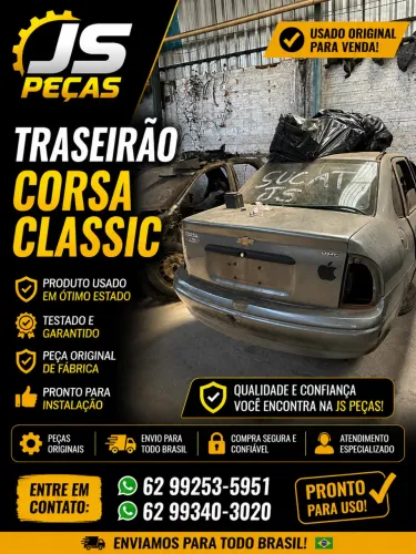 Traseirao Corsa Classic # Js peças e retífica #