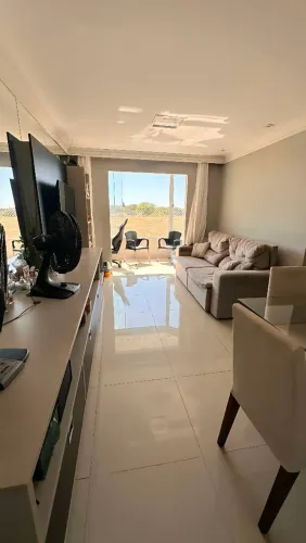 Apartamento semi mobiliado