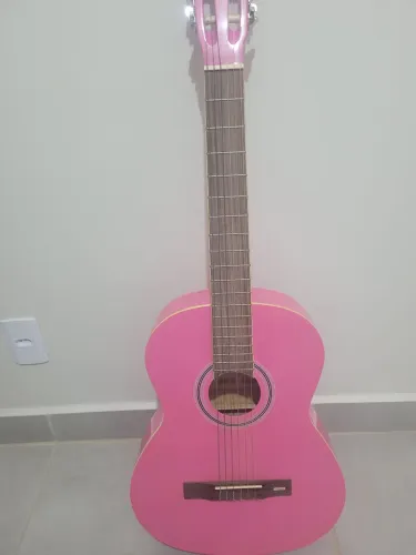 Violão rosa vogga