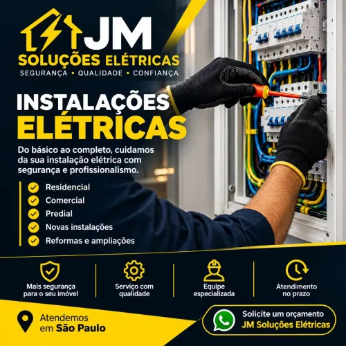 Eletricista, Ar-Condicionado e Segurança Eletrônica