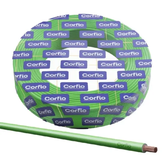 Cabo Flexível 4mm 100m 750v Corfio Verde 