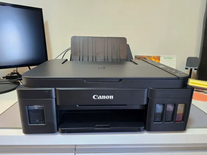 IMPRESSORA TANQUE CANON WIFI 3110 COM DEFEITO