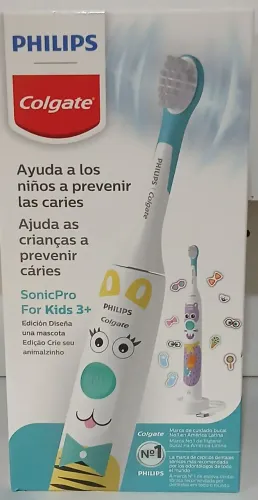 escova de dente eletrica sonicpro for kids 3+ colgate