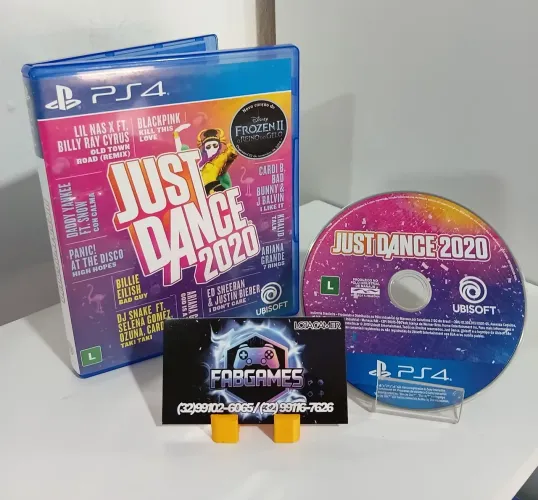 Jogo PS4 JUST DANCE 2020 p/ KINECT. Aqui na LOJA FABGAMES. Loja física