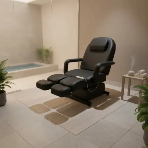 Poltrona Elétrica Reclinável Altura Regulável Spa Podologia (Usado)