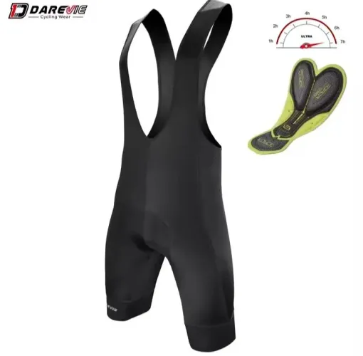 DAREVIE Bretele Ciclismo Masculino Profissional Gel 7H MTB Tamanho M - Nova - R$ 100