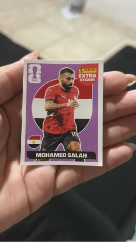 Extra stickers mohamed salah