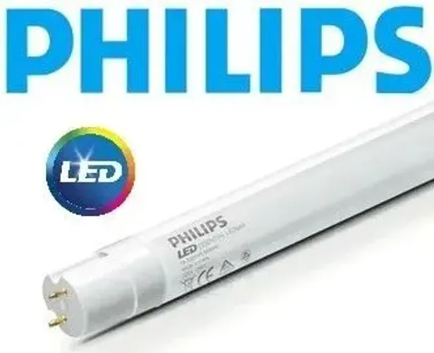 Kit 10 Lampada Tubular Led 18W 120cm T8 Bivolt 5000k Philips 