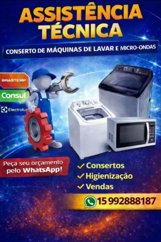 Sua máquina de lavar quebrou?