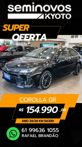 Toyota Corolla GR-Sport 2.0 Flex 16V AUT 2024