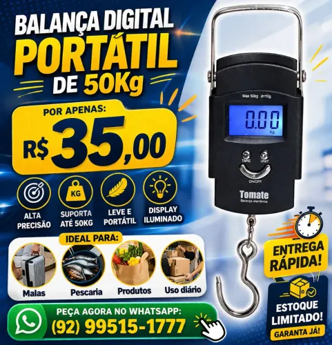 Balança digital 50Kg