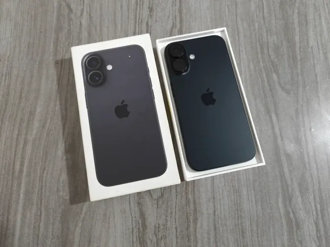 Iphone 16 128gb bateria 100% pego troca passo cartão