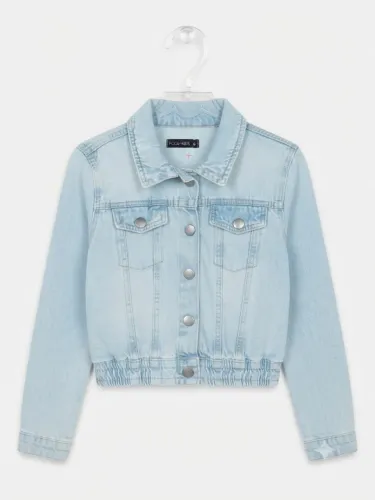 Jaqueta Infantil Jeans Feminina