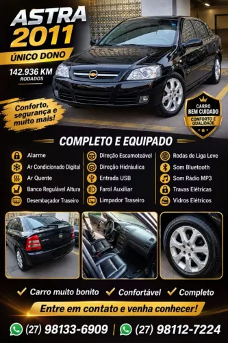 Chevrolet Astra Advantage 2.0 MPFI 8V Flexpower 5P 2011