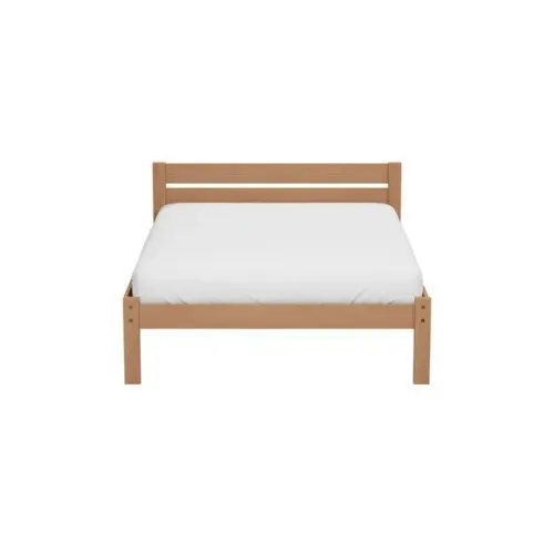 Cama Casal Tok&Stok 1,38m Amêndoa Madeira