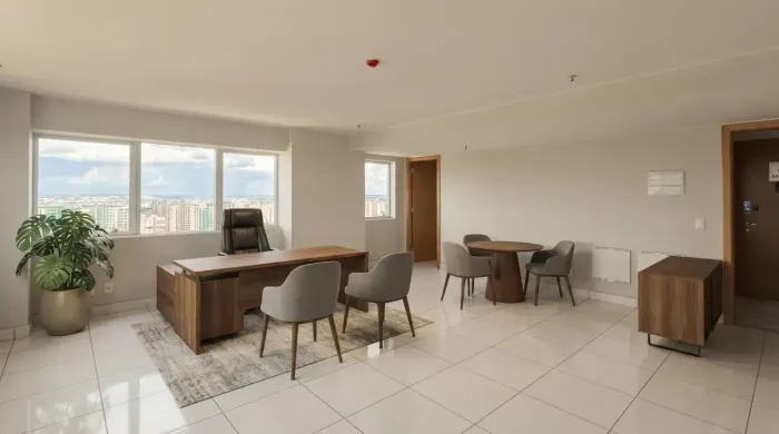 CONNECT TOWERS - Conj. de salas prontas para seu escritório, vista livre, 03 vagas cob.
