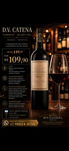 Vinho DV Catena - Família Catena 750ml