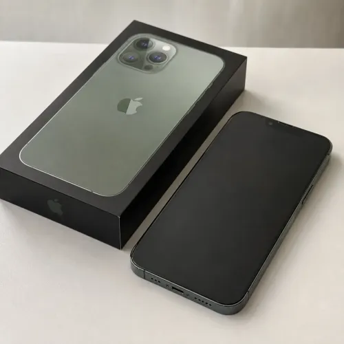iPhone 13 Pro Max 256GB Verde Alpine ? 84% Bateria, Caixa Original, Ótimo Estado