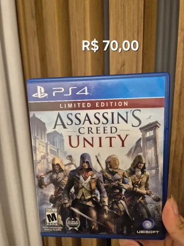 JOGO ASSASSINS CREED UNITY PS4