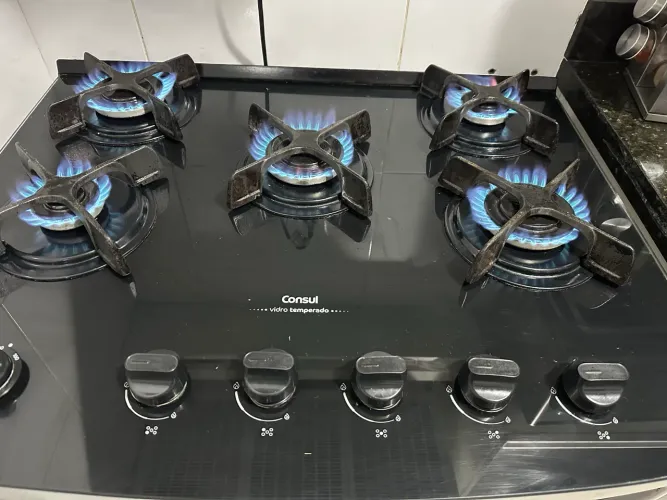 Fogão Cônsul Cooktop 5 bocas