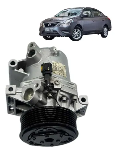 Compressor De Ar Nissan March Versa 1.0 2015 A 2019.Original