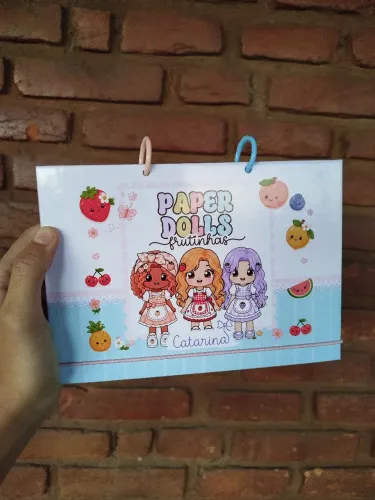 Paper Dolls Personalizada (meninos e meninas)