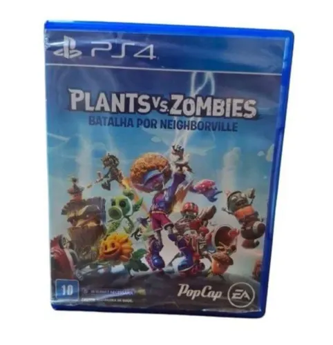 Jogo Plants vs Zombies Batalha por Neighborville - PS4 Mídia Física