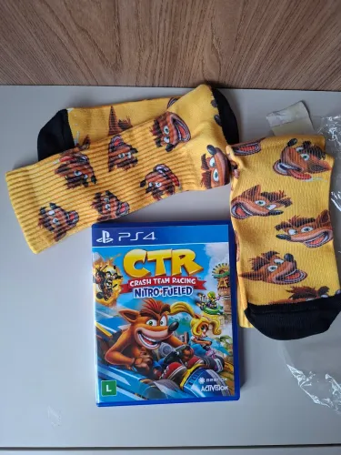 CTR - Crash Team Racing Nitro Fueled - PS4 - Mídia Física