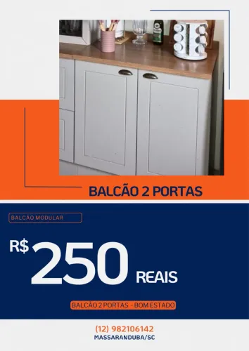 Balcão Modular 2 Portas