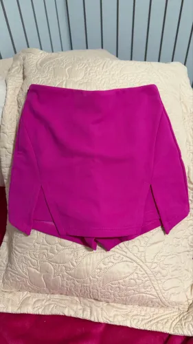 shorts saia rosa