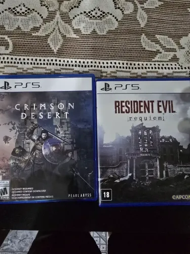 Venda de jogos: Crimson desert e Requiem