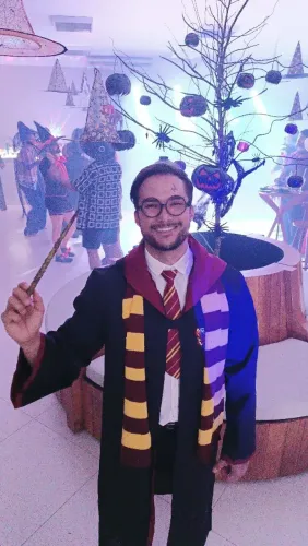 Fantasia Harry Potter masculina.