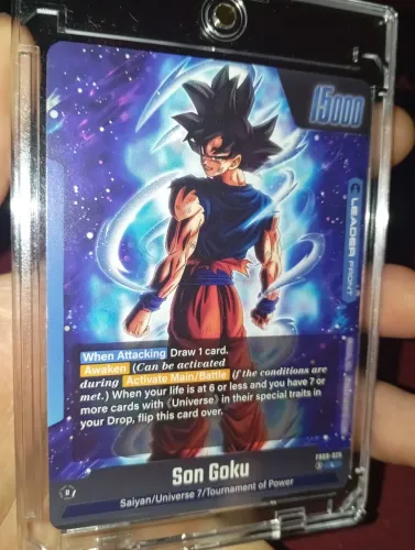 Carta Dragonball Goku Instinto Superior AWAKEN 2 em 1 Original Perfeito Estado