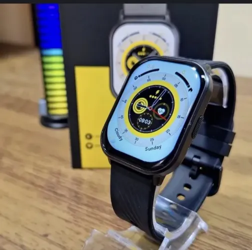 Smartwatch Zeblaze Gts 3 Com App 2.03 Tela Amoled Original Preto