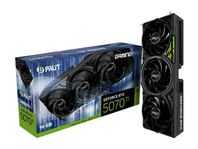 RTX 5070 Ti 16 GB VRAM PALIT GAMINGPROC OC