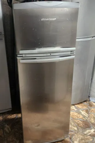 GELADEIRA BRASTEMP FROSTFREE INOX 390 LITROS (TODA REVISADA) (ENTREGAMOS NO LOCAL)