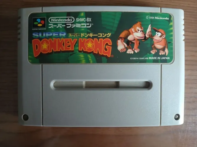 DONKEY KONG SUPER NINTENDO VERSÃO JAPONESA