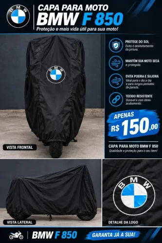 CAPA PARA COBRIR MOTO BMW F800 / 850 GS ADVENTURE