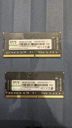Memória 32gb (2x16gb) DDR4 para notebook ou minipc NOVAS