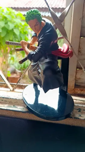 Action Figure Roronoa Zoro Battle Record Collection Bandai Banpresto Original com Caixa