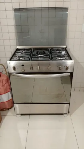 Fogão inox semi novo