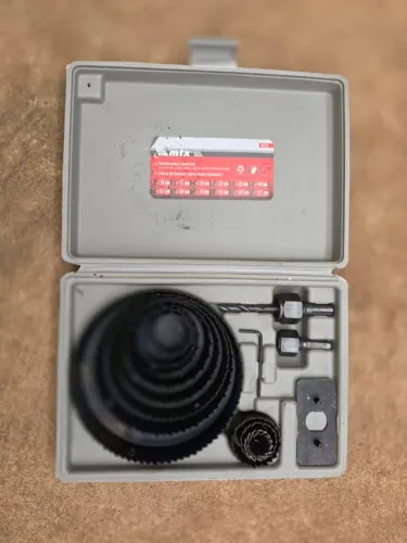 Jogo Serra Copo MTX 19 a 127mm - 12 Peças com Estojo