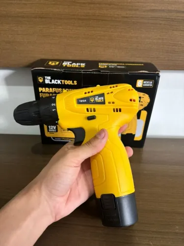 Parafusadeira Furadeira The Black Tools 12V TB12A