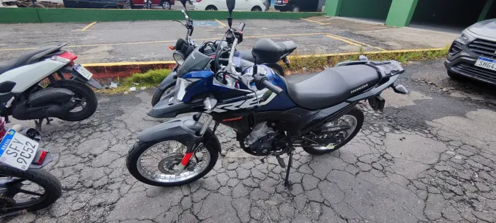 HONDA XRE 190 AZUL 2023 Shalon veículos Cariacica