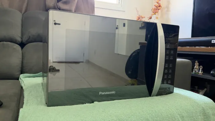 Microondas Panasonic Espelhado 34L