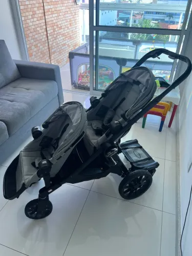 Carrinho Duplo Baby Jogger City Select LUX - Importado | Excelente Estado