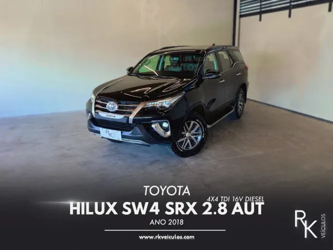 Toyota Hilux SW4 SRX 4X4 2.8 TDI 16V Dies. Aut. 2018