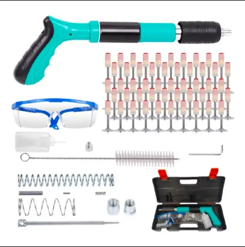 Pistola de fixação finca pinos - com kit de pinos